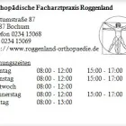 Unternehmen 1 Bild ORTHOPÄDISCHE FACHARZTPRAXIS ROGGENLAND Ärzte am Bochum NW