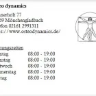 Unternehmen 1 Bild OSTEO DYNAMICS Ärzte am Mönchengladbach NW