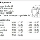 Unternehmen 1 Bild PARK-APOTHEKE Gesundheitsdienste am Lüdenscheid NW
