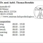 Unternehmen 1 Bild PD DR. MED. HABIL. THOMAS BORSCHITZ Ärzte am Mainz RP