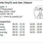 Unternehmen 1 Bild PETERKE JÖRG DR.MED.DENT. ZAHNARZT Ärzte am Remscheid NW