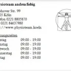 Unternehmen 1 Bild PHYSIOTEAM ANDREA FIEBIG Ärzte am Köln NW