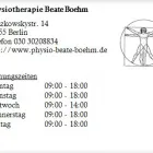 Unternehmen 1 Bild PHYSIOTHERAPIE BEATE BOEHM Ärzte am Berlin BE