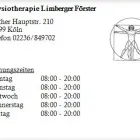 Unternehmen 1 Bild PHYSIOTHERAPIE LIMBERGER FÖRSTER Ärzte am Köln NW