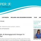 Unternehmen 3 Bild PHYSIOTHERAPIE - MASSAGEPRAXIS - KÖLN | KEMPER Ärzte am Köln NW