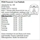 Unternehmen 1 Bild PKM FINANCIAL - CAN PALABIYIK Versicherung am Essen NW