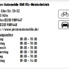 Unternehmen 1 Bild PORZER AUTOMOBILE GBR KFZ-MEISTERBETRIEB Werkstätten (Pkw) am Köln NW
