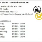 Unternehmen 1 Bild POST BERLIN - DEUTSCHE POST AG Postämter, Poststellen am Berlin BE