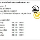 Unternehmen 1 Bild POST BIELEFELD - DEUTSCHE POST AG Postämter, Poststellen am Bielefeld NW