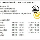 Unternehmen 1 Bild POST GREVENBROICH - DEUTSCHE POST AG Postämter, Poststellen am Grevenbroich NW