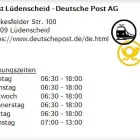 Unternehmen 1 Bild POST LÜDENSCHEID - DEUTSCHE POST AG Postämter, Poststellen am Lüdenscheid NW
