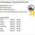 Unternehmen 1 Bild POST REMSCHEID - DEUTSCHE POST AG Postämter, Poststellen am Remscheid NW