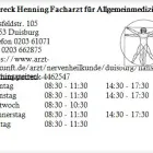 Unternehmen 1 Bild POTRECK HENNING FACHARZT FÜR ALLGEMEINMEDIZIN Ärzte am Duisburg NW