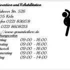 Unternehmen 1 Bild PRÄVENTION UND REHABILITATION Sportvereine, Sportclubs, Spielvereine am Köln NW