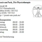 Unternehmen 1 Bild PRAXIS AM PARK, DIE PHYSIOTHERAPIE Ärzte am Grevenbroich NW
