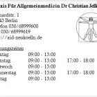 Unternehmen 1 Bild PRAXIS FÜR ALLGEMEINMEDIZIN DR CHRISTIAN JELLINEK Ärzte am Berlin BE
