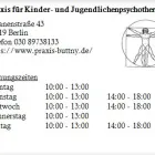 Unternehmen 1 Bild PRAXIS FÜR KINDER- UND JUGENDLICHENPSYCHOTHERAPIE Ärzte am Berlin BE