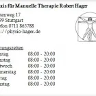 Unternehmen 1 Bild PRAXIS FÜR MANUELLE THERAPIE ROBERT HAGER Ärzte am Stuttgart BW
