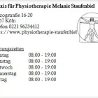 Unternehmen 1 Bild PRAXIS FÜR PHYSIOTHERAPIE MELANIE STAUFENBIEL Ärzte am Köln NW