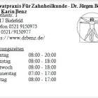 Unternehmen 1 Bild PRIVATPRAXIS FÜR ZAHNHEILKUNDE - DR. JÜRGEN BENZ, DR. KARIN BENZ Ärzte am Bielefeld NW