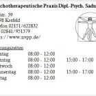 Unternehmen 1 Bild PSYCHOTHERAPEUTISCHE PRAXIS DIPL.-PSYCH. SADUS Ärzte am Krefeld NW