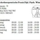 Unternehmen 1 Bild PSYCHOTHERAPEUTISCHE PRAXIS DIPL.-PSYCH. WIESE Ärzte am Köln NW