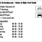 Unternehmen 1 Bild QUICK REIFENDISCOUNT - REIFEN & RÄDER PROFI GMBH Reifen Einzelhandel am Hamburg HH