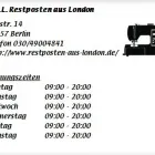Unternehmen 1 Bild R.A.L. RESTPOSTEN AUS LONDON Textil-Handelsvertreter, Bekleidungs-Handelsvertreter am Berlin BE