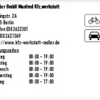 Unternehmen 1 Bild RADLER GMBH MANFRED KFZ.WERKSTATT Werkstätten (Pkw) am Berlin BE