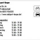 Unternehmen 1 Bild RADSPORT-KASPER Kfz und Fahrrad Handel und Hersteller am Lüdenscheid NW