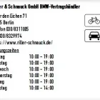 Unternehmen 1 Bild RILLER & SCHNAUCK GMBH BMW-VERTRAGSHÄNDLER Kfz und Fahrrad Handel und Hersteller am Berlin BE