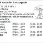 Unternehmen 1 Bild ROBL VOLKER DR. TIERARZTPRAXIS Ärzte am Berlin BE