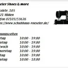 Unternehmen 1 Bild RÖSELER SHOES & MORE Schuhe Einzelhandel am Hilden NW