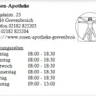 Unternehmen 1 Bild ROSEN-APOTHEKE Gesundheitsdienste am Grevenbroich NW