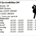 Unternehmen 1 Bild S+S SPORTARTIKELSHOP GBR Sport & Freizeit am Bochum NW