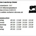 Unternehmen 1 Bild SABINE LOUSBERG-CIROVIC Textil, Bekleidung Einzelhandel am Mönchengladbach NW