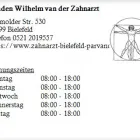 Unternehmen 1 Bild SANDEN WILHELM VAN DER ZAHNARZT Ärzte am Bielefeld NW