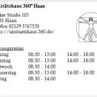 Unternehmen 1 Bild SANITÄTSHAUS 360° HAAN Orthopädie, Sanitätshäuser am Haan NW