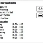 Unternehmen 1 Bild SARBINOWSKI AUTOMOBILE Kfz und Fahrrad Handel und Hersteller am Hamburg HH