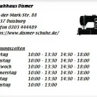 Unternehmen 1 Bild SCHUHHAUS DISMER Schuhe Einzelhandel am Duisburg NW