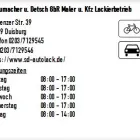 Unternehmen 1 Bild SCHUMACHER U. DETSCH GBR MALER U. KFZ LACKIERBETRIEB Service & Dienstleistung am Duisburg NW