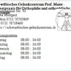 Unternehmen 1 Bild SCHWÄBISCHES GELENKZENTRUM PROF. MAIER - PRIVATPRAXIS FÜR ORTHOPÄDIE UND ORTHOPÄDISCHE CHIRURGIE Ärzte am Stuttgart BW