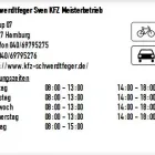 Unternehmen 1 Bild SCHWERDTFEGER SVEN KFZ MEISTERBETRIEB Werkstätten (Pkw) am Hamburg HH