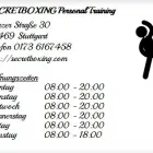 Unternehmen 1 Bild SECRETBOXING PERSONAL TRAINING Sport & Freizeit am Stuttgart BW