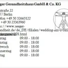 Unternehmen 1 Bild SEEGER GESUNDHEITSHAUS GMBH & CO. KG Orthopädie, Sanitätshäuser am Berlin BE