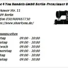 Unternehmen 1 Bild SHOE 4 YOU HANDELS GMBH BERLIN-PRENZLAUER BERG Schuhe Einzelhandel am Berlin BE