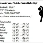 Unternehmen 1 Bild SILKE UND FRANZ HELMKE LINDENTHALER HOF Zoohandlung am Wiesbaden HE