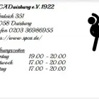 Unternehmen 1 Bild SPCA DUISBURG E.V. 1922 Sportvereine, Sportclubs, Spielvereine am Duisburg NW
