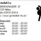 Unternehmen 1 Bild SPORTSCHULE LEE Sportschulen am Hilden NW