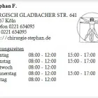 Unternehmen 1 Bild STEPHAN F. Ärzte am Köln NW